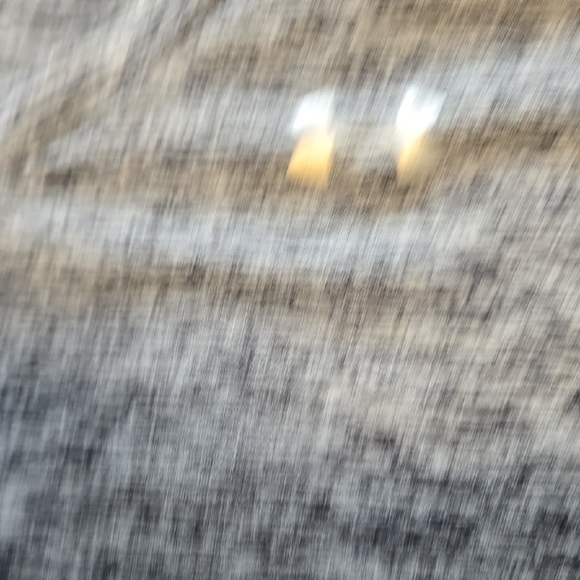 Under Armour Heathered Gray V-Neck Tee - Picture 3 of 4